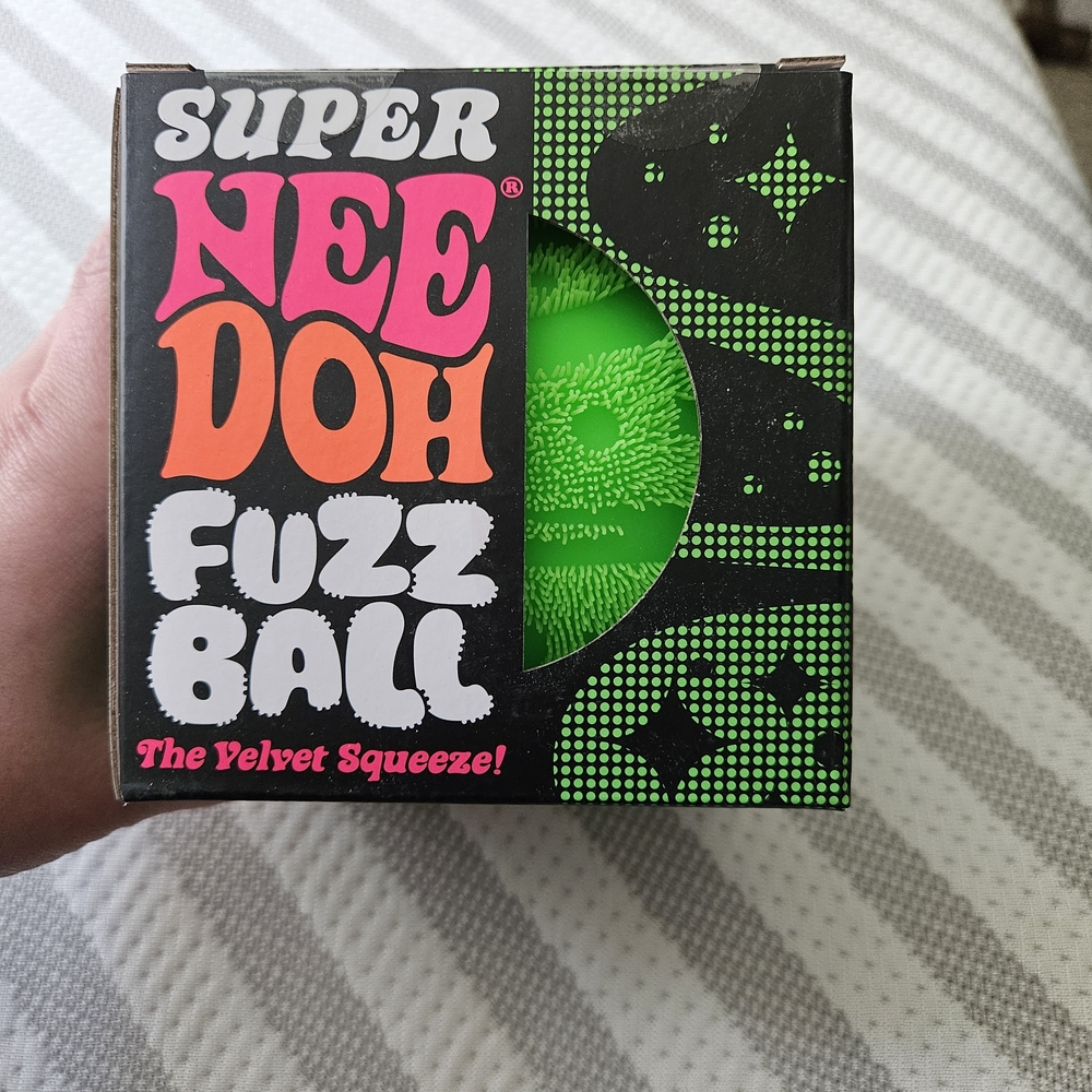 Super Nee Doh Fuzz Ball - Neon Green